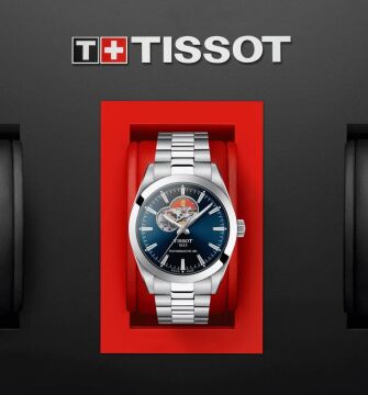 Tissot GENTLEMAN POWERMATIC 80 OPEN HEART T127.407.11.041.01 Kol Saati