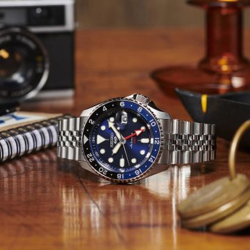 Seiko 5 SSK003J GMT Automatic Erkek Kol Saati