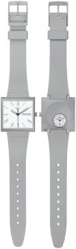 Swatch SO34M700 WHAT IF…GRAY? Kol Saati