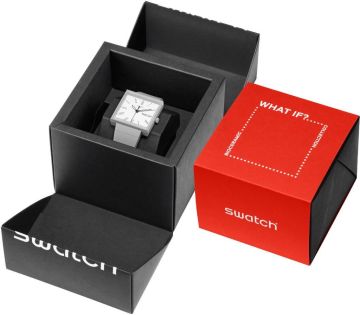 Swatch SO34M700 WHAT IF…GRAY? Kol Saati