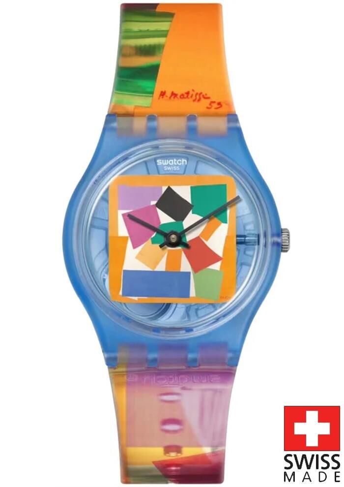 Swatch SO28Z127 MATISSE'S SNAIL Kol Saati