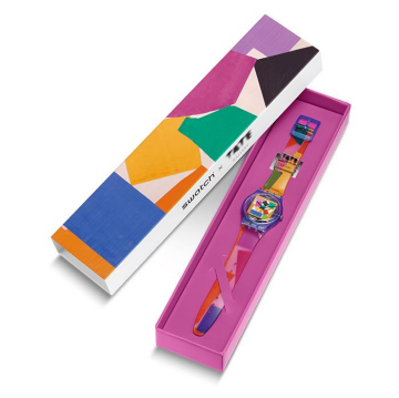 Swatch SO28Z127 MATISSE'S SNAIL Kol Saati