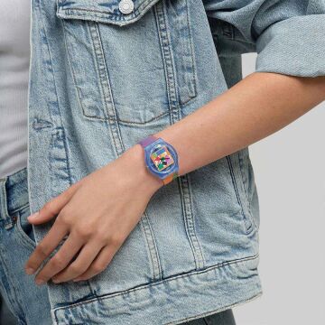 Swatch SO28Z127 MATISSE'S SNAIL Kol Saati